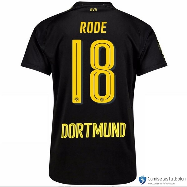 Camiseta Borussia Dortmund Segunda equipo Rode 2017-18